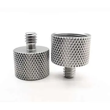 MxTong Mic Stand Adapter 5/8 to 1/4 for Microphone Tripod