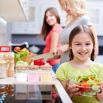 Stylish Tzerotone Glass Jars Set for Home and Kitchen