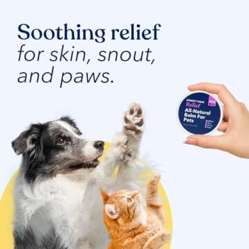 Honest Paws Dog Paw Balm for Dry Paws and Noses Relief