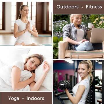 +MD Women's Seamless T-Shirt Scoop Neck Short Sleeve Comfort Light Control Shapewear Undershirt Pyjamas