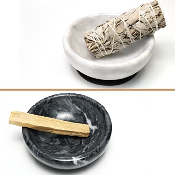 Natural Marble Incense Holder for Sticks and Cones