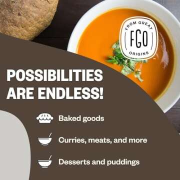 FGO Organic Arrowroot Powder, 32oz - Gluten-Free Thickener