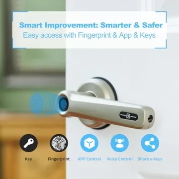 Geek Smart Fingerprint Door Lock - Keyless Entry System