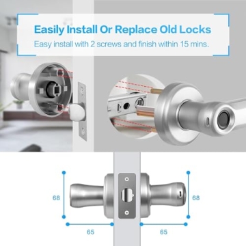 Geek Smart Fingerprint Door Lock - Keyless Entry System