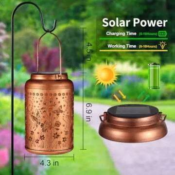 Eco-Friendly Solar Lanterns for Garden Decor Gifts