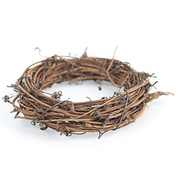 DomeStar 12PCS Grapevine Wreaths for DIY Home Decor