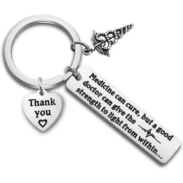 Thank You Keychain for Doctors – MAOFAED Gift