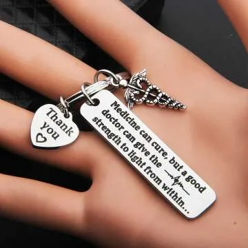 Thank You Keychain for Doctors – MAOFAED Gift
