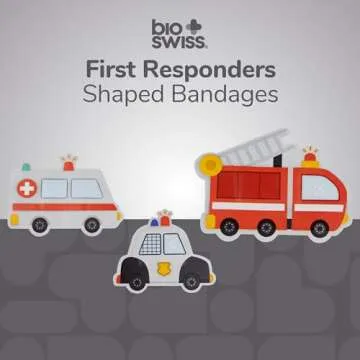 BioSwiss First Responders Fun Bandages for All Ages