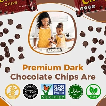 Lieber’s Vegan Semi-Sweet Chocolate Chips, 9 oz - Healthy Baking Choice