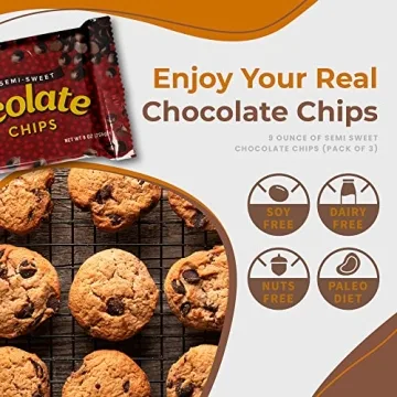 Lieber’s Vegan Semi-Sweet Chocolate Chips, 9 oz - Healthy Baking Choice