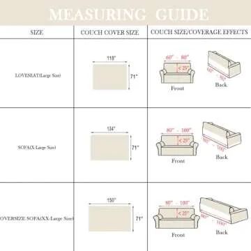 Premium Beige Sofa Covers for Pets & Style - HANDONTIME