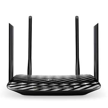 TP-Link AC1200 Gigabit WiFi Router (Archer A6) - 5GHz Dual Band Mu-MIMO Wireless Internet Router, Su...