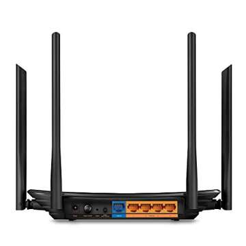 TP-Link AC1200 Gigabit WiFi Router (Archer A6) - 5GHz Dual Band Mu-MIMO Wireless Internet Router, Supports Guest WiFi and AP mode, Long Range Coverage