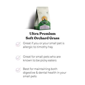 Premium Orchard Grass Hay for Small Pets - 5 lb Box