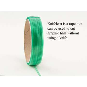 3M Knifeless Finish Line Vinyl Wrap Cutting Tape 50 Meter Roll (164 Ft) for Stripes and More