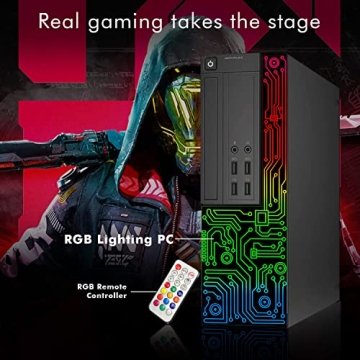 Dell Gaming OptiPlex i7 PC with RGB Monitor and Accessories