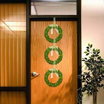 Elegant Mini Boxwood Wreaths for Home Decor Gift