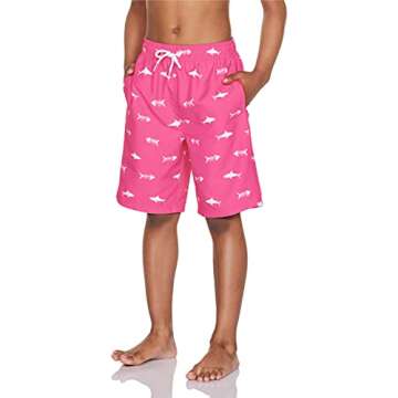 TSLA Boys Swim Trunks, Quick Dry UPF 50+ Beach Board Swim Shorts, Swimsuit Swimwear with Inner Mesh ...