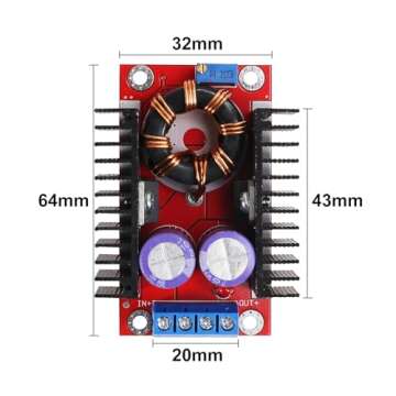 Trustworthy XIITIA 20A 300W CC CV Step Down Module - 4pcs