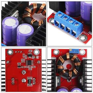 Trustworthy XIITIA 20A 300W CC CV Step Down Module - 4pcs