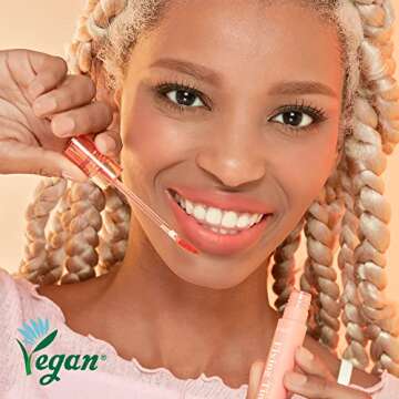 ETUDE Fixing Tint #03 Mellow Peach | Long Lasting High Pigmented Liquid Lipstick |Waterproof Lightwe...