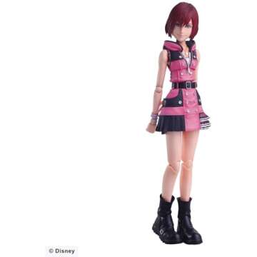 SQUARE ENIX INC Kingdom Hearts III: Kairi Play Arts Kai Action Figure