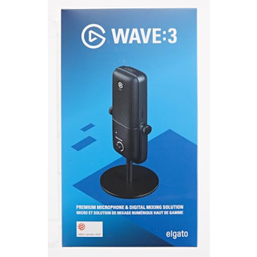 Elgato Wave:3 USB Microphone for Streaming and Podcasting