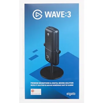 Elgato Wave:3 USB Microphone for Streaming and Podcasting