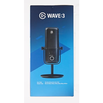 Elgato Wave:3 USB Microphone for Streaming and Podcasting