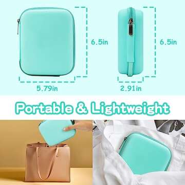 Baby Healthcare and Grooming Kit, 21 in 1 Portable Baby Essentials Kit with Gas Relief Hair Brush Comb Nasal Aspirator for Newborn Boys Girls (21 Kits-Green)