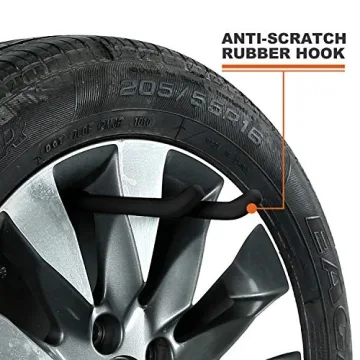 Wallmaster Wall Mount Garage Hooks for Heavy Duty Storage