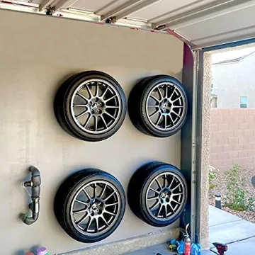 Wallmaster Wall Mount Garage Hooks for Heavy Duty Storage