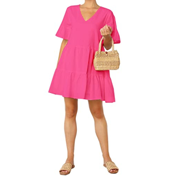 Fancy Inn Summer Dress with Pockets - Stylish & Comfortable