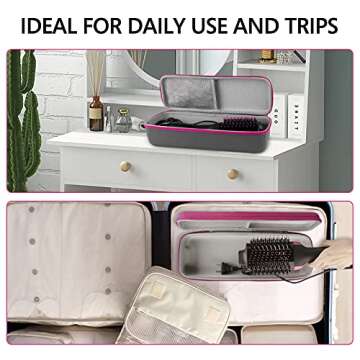 Linkidea Hard Travel Case for Revlon Hair Dryer Brush