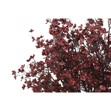 JAKY-Global Burgundy Silk Artificial Flowers for Home Decor