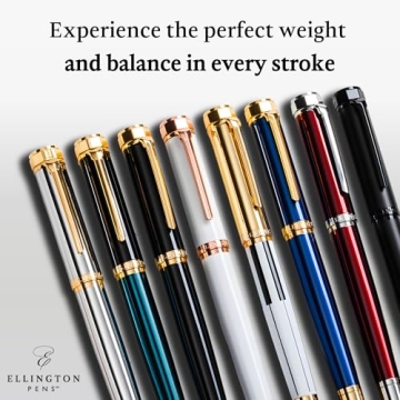 Ellington Pens Luxury Fountain Pen Set for Writing