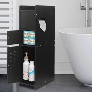 AOJEZOR Bathroom Storage Cabinet for Small Spaces