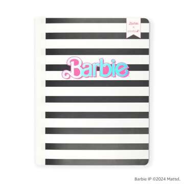 Yoobi x Barbie 1 Subject Composition Notebook Set, 7.5 x 9.75, Cute Notebooks with College Ruled Paper, Journal Book for Kids, 100 Lined Sheets Each, College, Office or School Supplies, 3 Pack