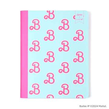 Yoobi x Barbie 1 Subject Composition Notebook Set, 7.5 x 9.75, Cute Notebooks with College Ruled Paper, Journal Book for Kids, 100 Lined Sheets Each, College, Office or School Supplies, 3 Pack