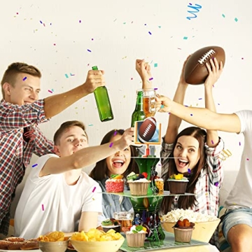 Super Football Bowl Party Decoration Cupcake Stand