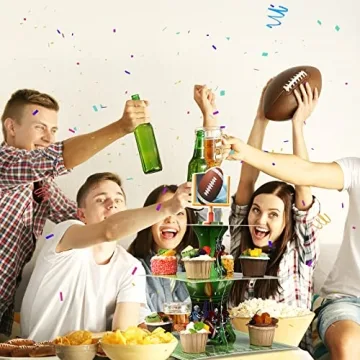 Super Football Bowl Party Decoration Cupcake Stand