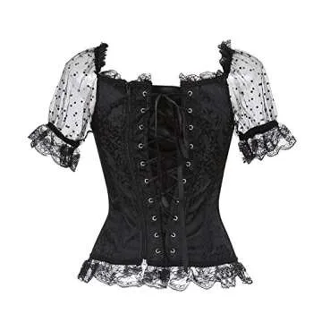Elegant Zhitunemi Women's Corset for Parties and Costumes