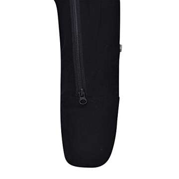 KYTE BABY Unisex Zipper Closure Footies, Rayon Made From Bamboo (Newborn, Midnight)