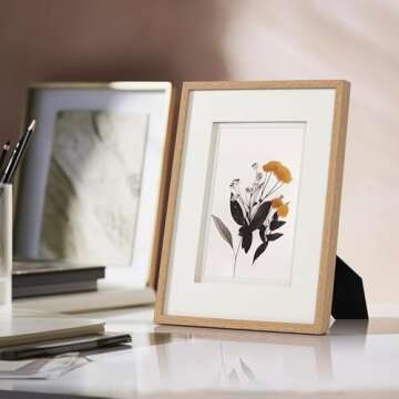 Afuly 5x7 Picture Frame Set for Home Decor and Gifts