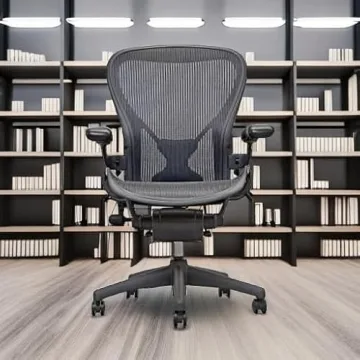 Herman Miller Aeron Chair Size B Posture Fit Ergonomic