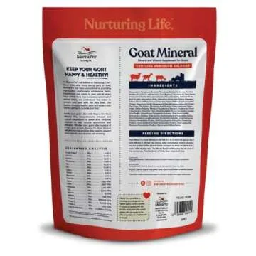 Manna Pro Goat Mineral Supplement - Made with Vitamins & Minerals to Support Growth & Development - ...