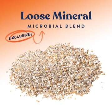 Manna Pro Goat Mineral Supplement - Made with Vitamins & Minerals to Support Growth & Development - Contains Ammonium Chloride - Microbial Blend for Digestion - 8 lbs