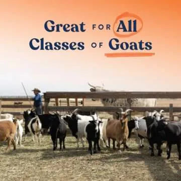 Manna Pro Goat Mineral Supplement - Made with Vitamins & Minerals to Support Growth & Development - Contains Ammonium Chloride - Microbial Blend for Digestion - 8 lbs