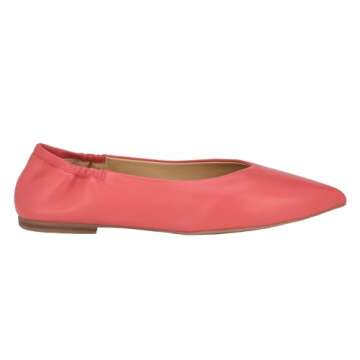 Calvin Klein Women's Saylory Flat - Chic Pointed Toe Comfort